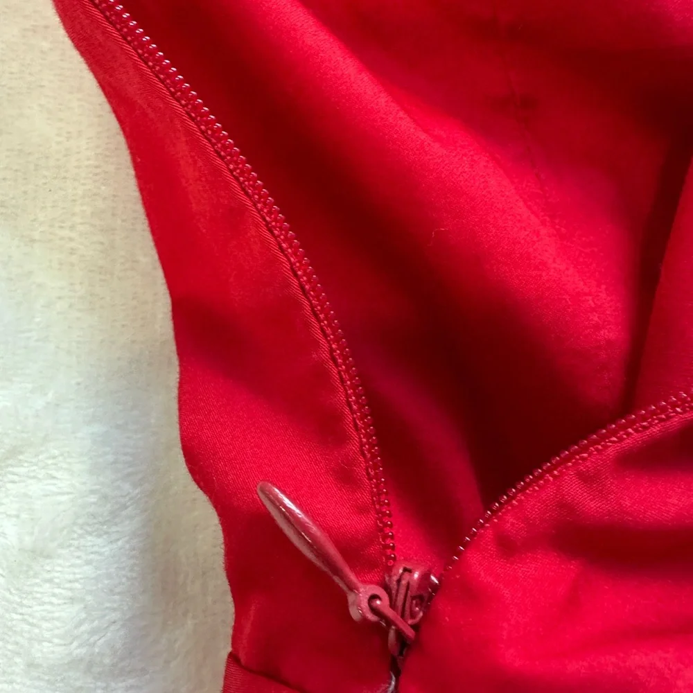Polo by Ralph Lauren Red Sleeveless Fit-and-Flare Dress